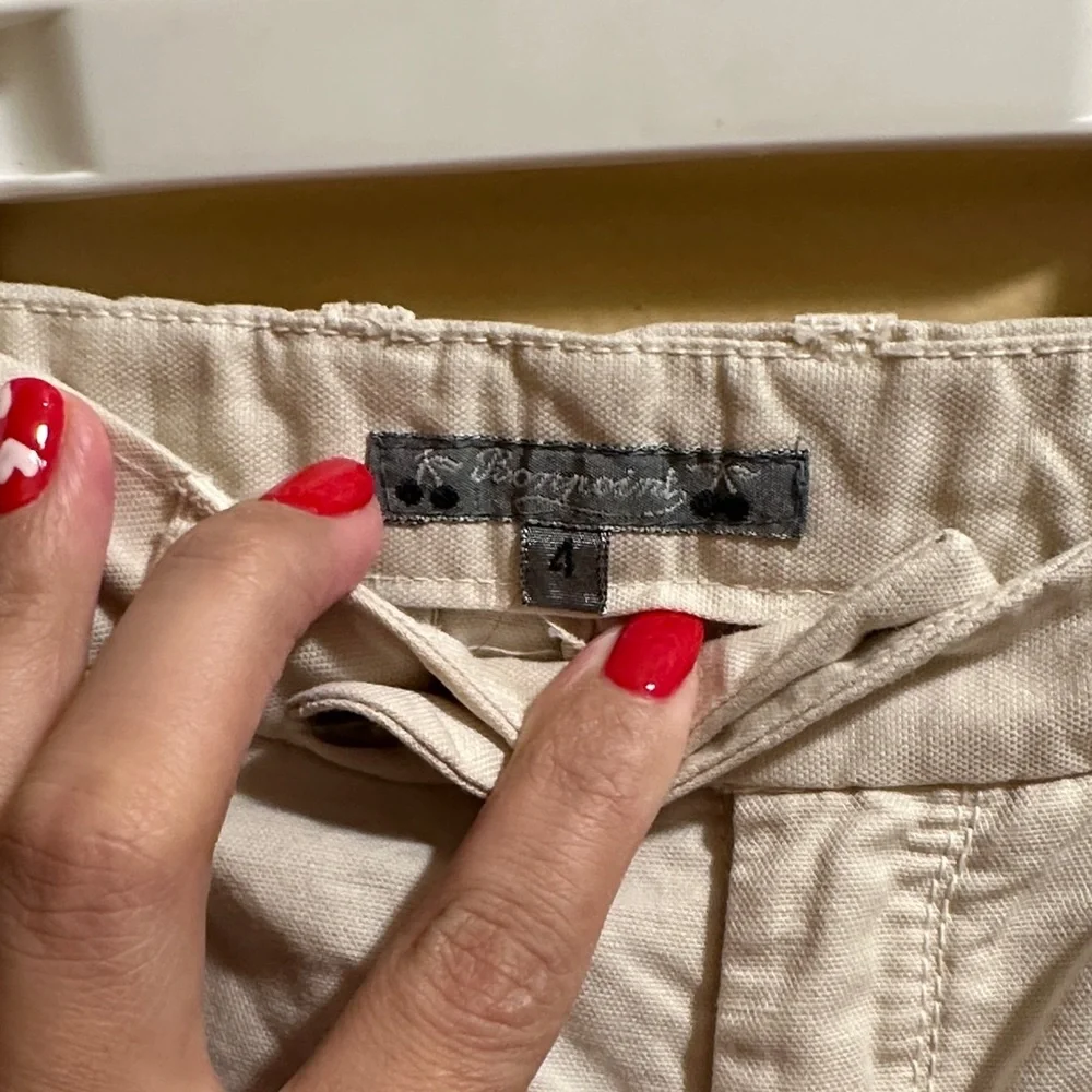 Bonpoint Cream Casual Kids Trousers - Picture 2 of 2